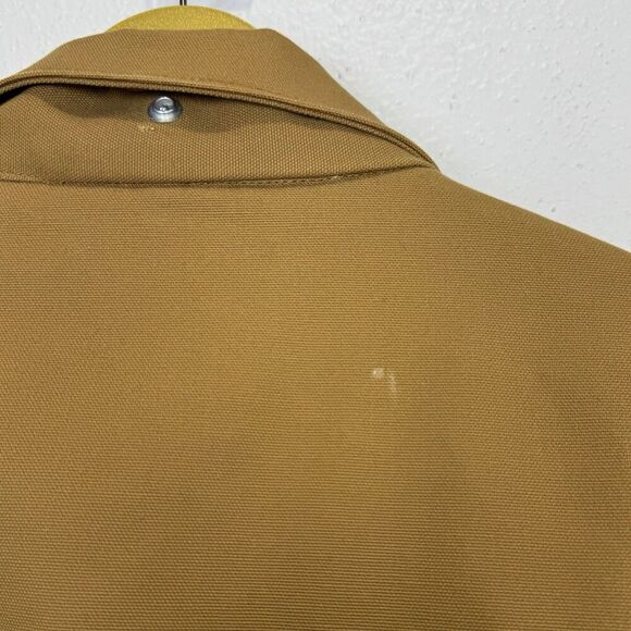 Carhartt Flame Resistant Brown Traditional Duck Quilt Lined Jacket Size 2XL USA - Picture 12 of 16